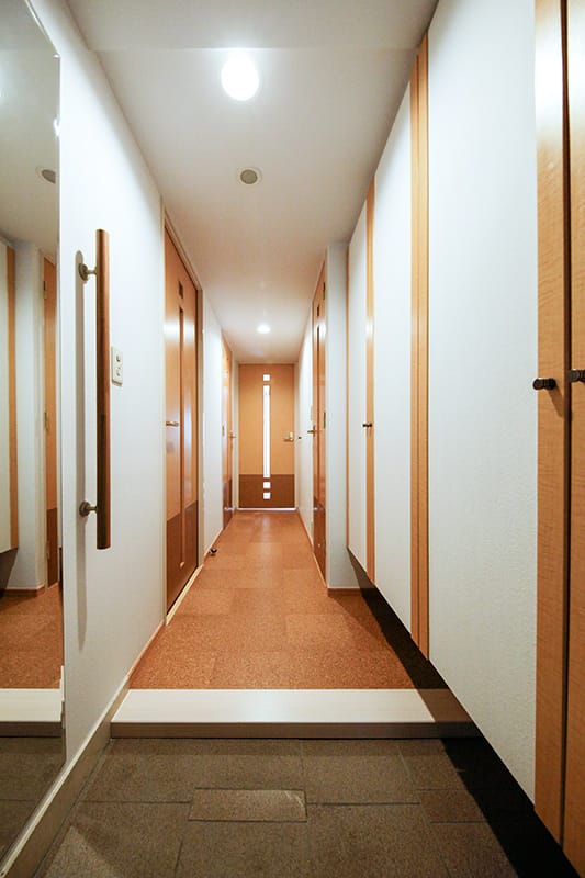 リフォーム後の玄関