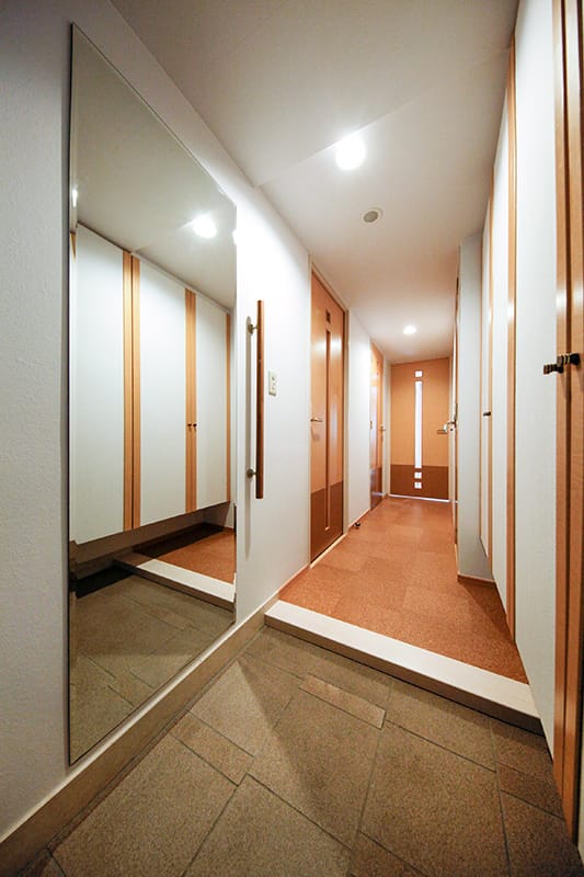 リフォーム後の玄関