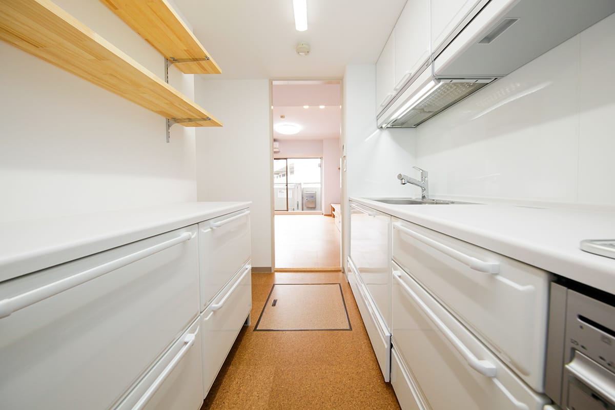 リフォーム後のキッチン