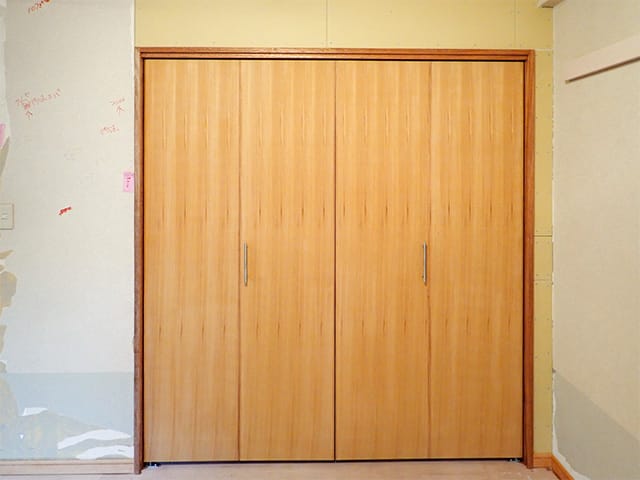 クローゼット完成