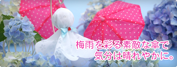 かさ 傘 カサ 梅雨を彩る素敵な傘で気分は晴れやかに